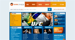 Desktop Screenshot of myrebeltickets.com